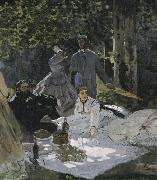 Claude Monet Le dejeuner sur l'herbe